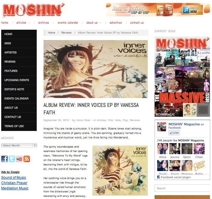 MOSHIN' Magazine 24 Sep 2012