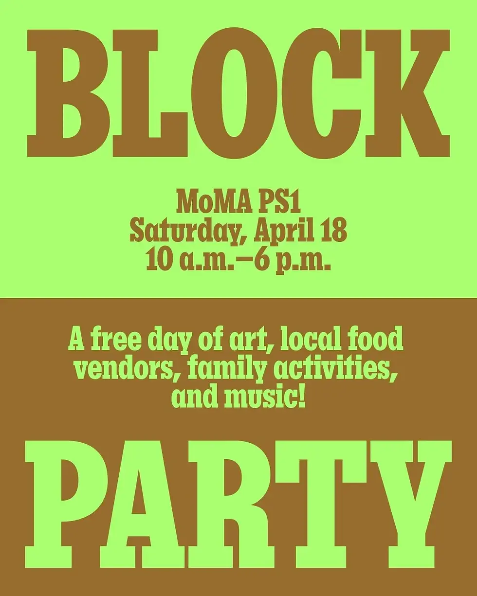MoMA PS1 50th Anniversary Block Party