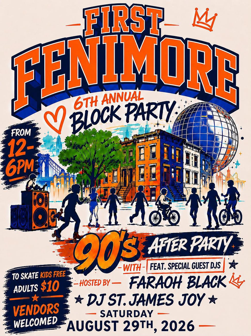 Saint James Joy @ Fenimore Block Party