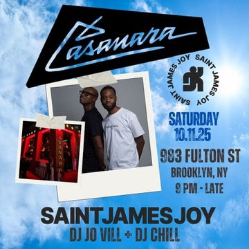 Saint James Joy @ Casanara