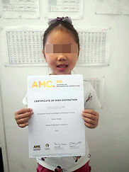 High distinction result from Australian Mathematics Competition