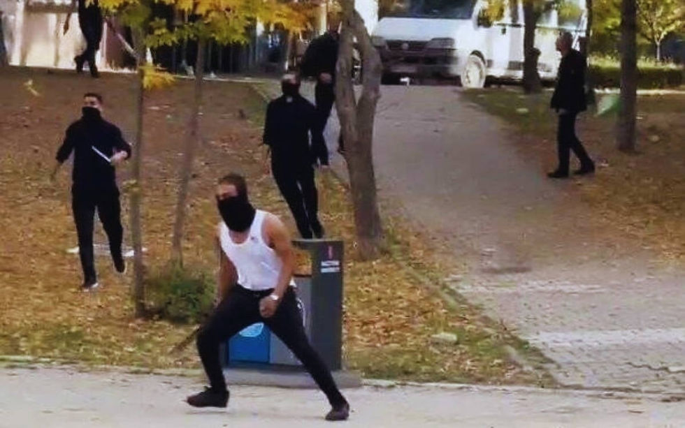 Armed and Masked Group Attacks Student Protestors at Turkish University