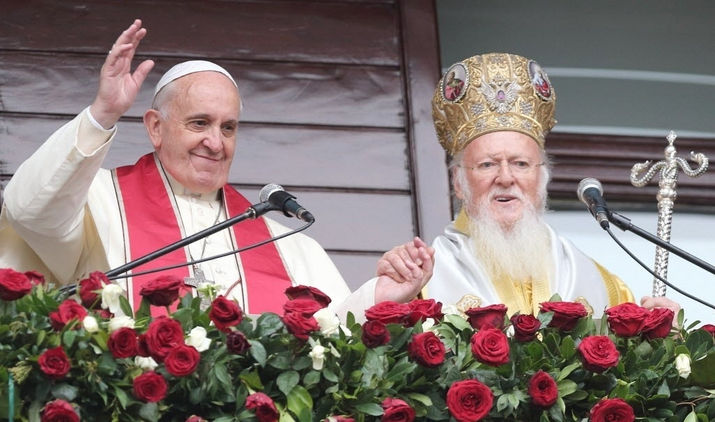 Papa Francisco e Patriarca ortodoxo apoiam cristãos no Oriente Médio