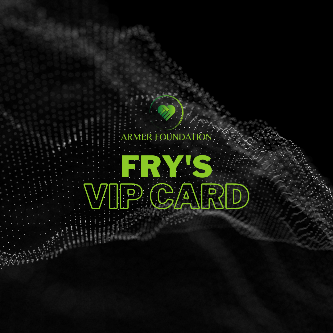 Fry's VIP Card Community Rewards Armer Foundation For Kids