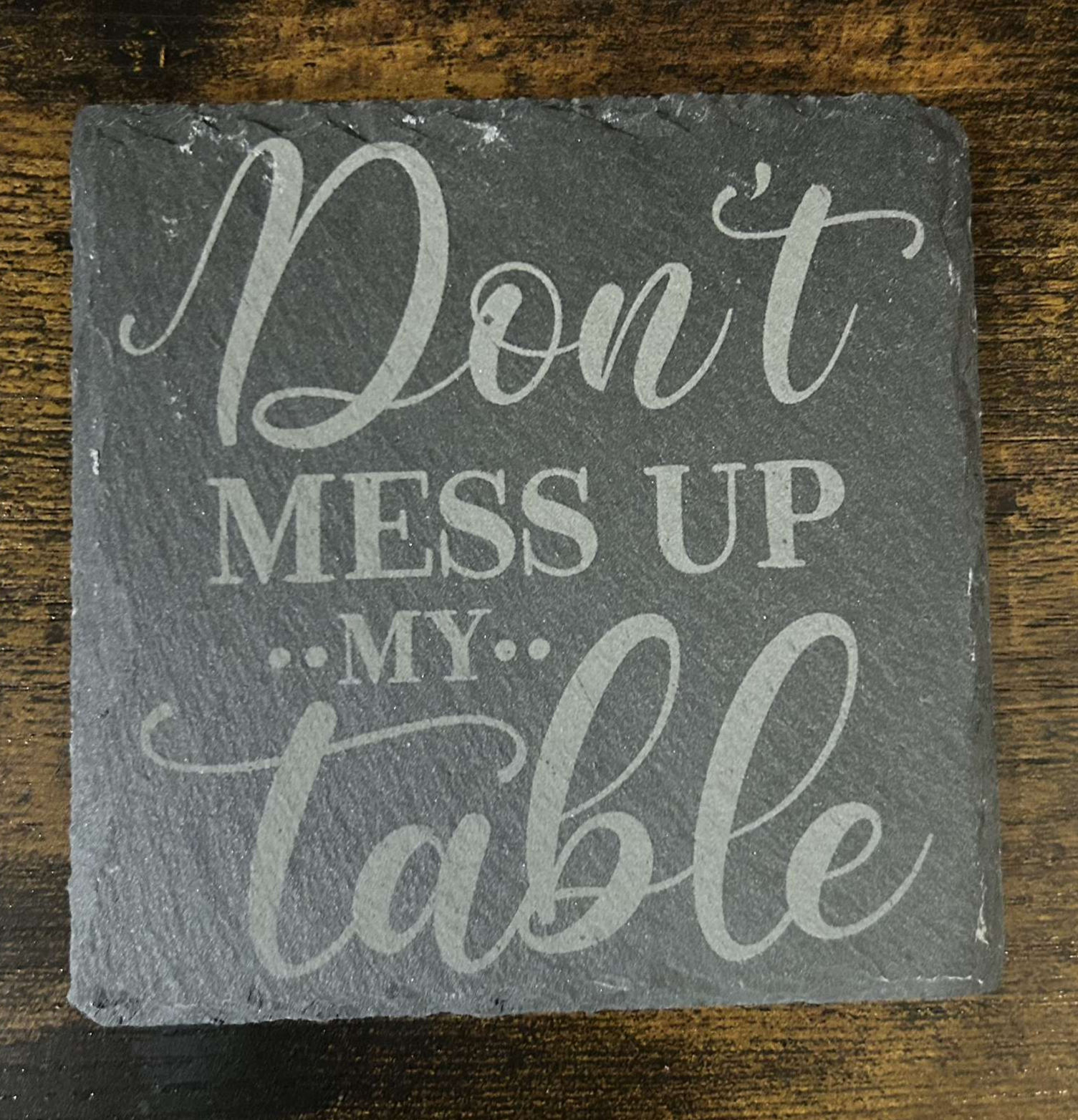 Custom Slate Coasters