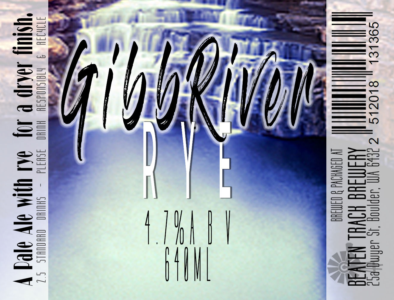Gibb River Rye, 4.7%