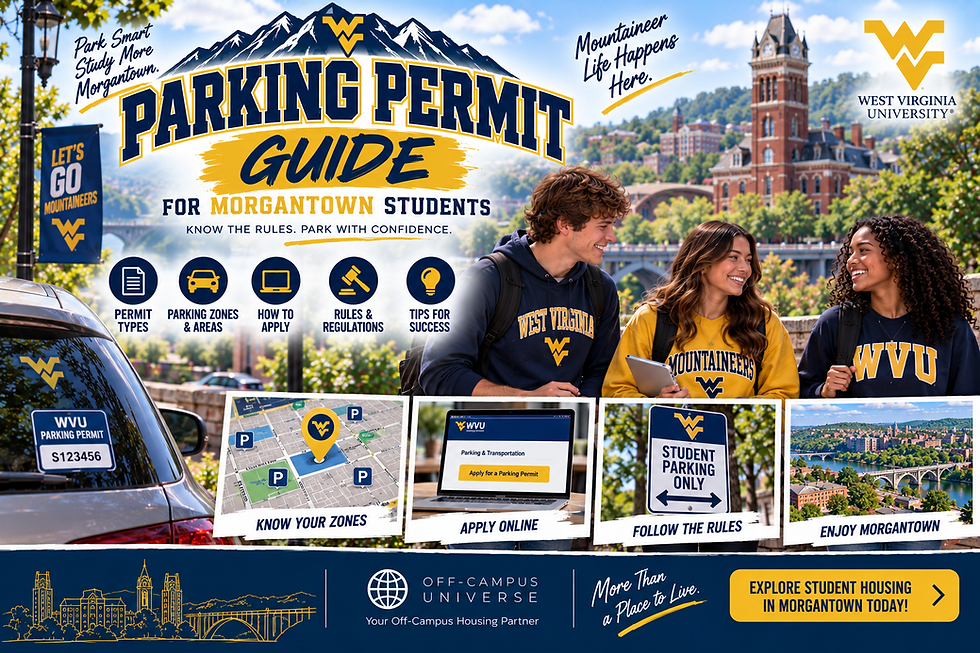 parking permit guide for morgantown students