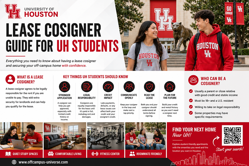 lease cosigner guide for university of houston students