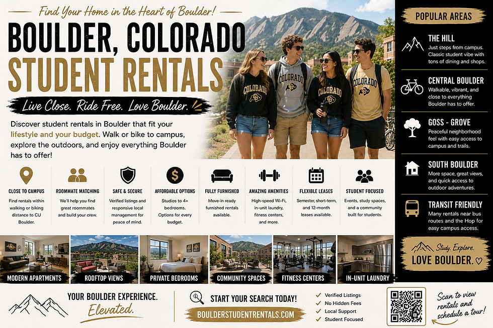 boulder colorado student rentals