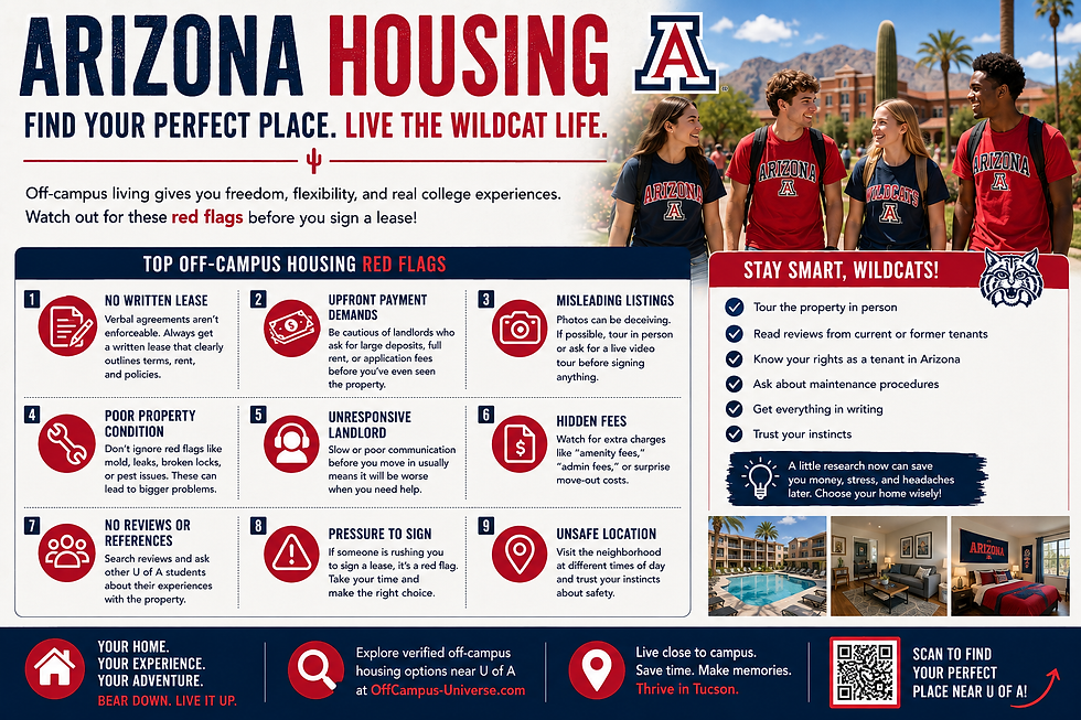 Arizona Housing Options Near UA: A Tucson Renter's Guide