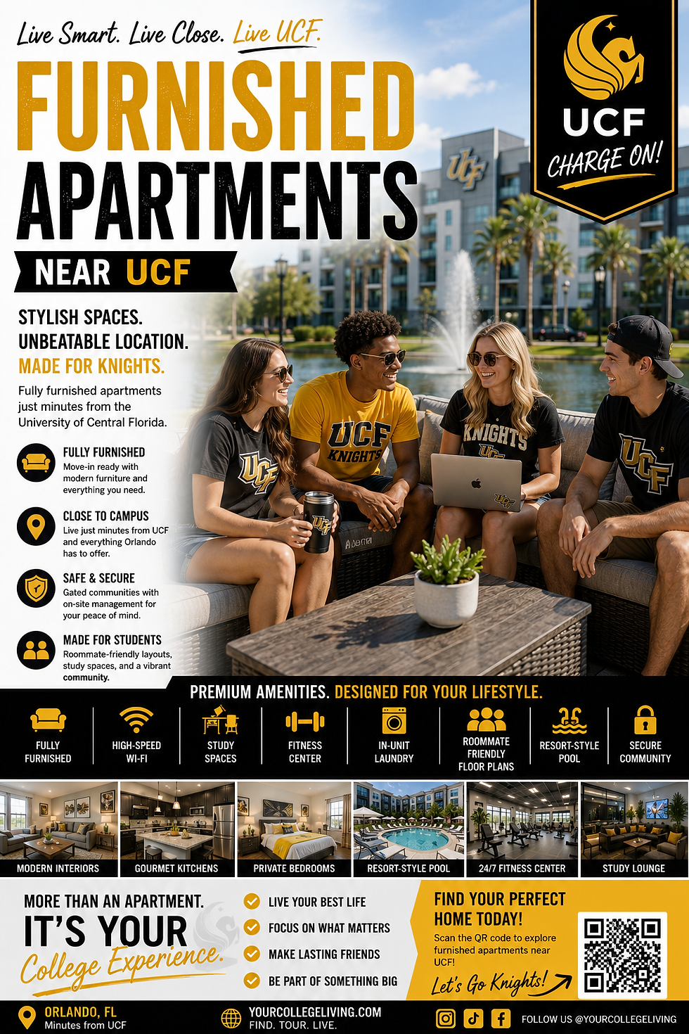apartments with a pool near ucf orlando