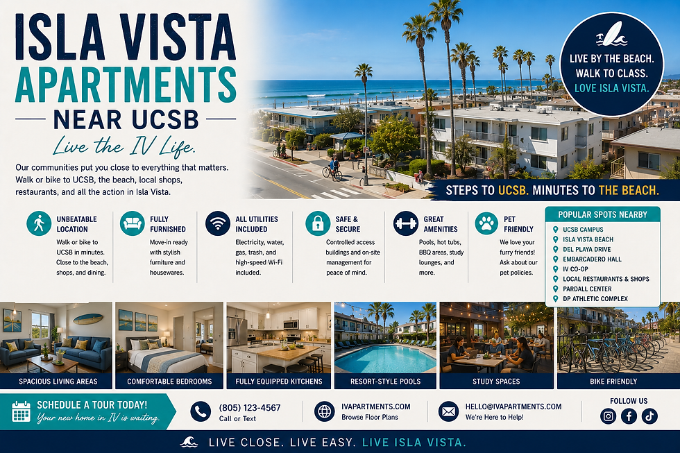 isla vista apartments near ucsb