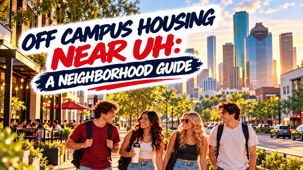 Off Campus Housing Near UH: A Neighborhood Guide