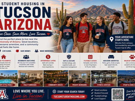 Student Housing Tucson: Off-Campus Living Near the University of Arizona