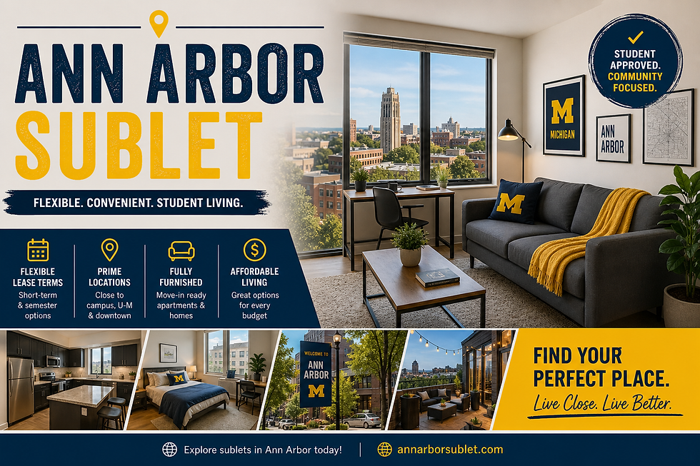 Ann Arbor Sublet Guide for Michigan Students