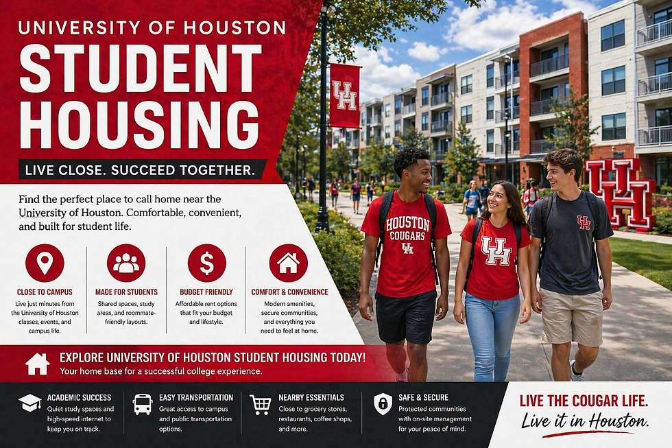 university of houston student housing