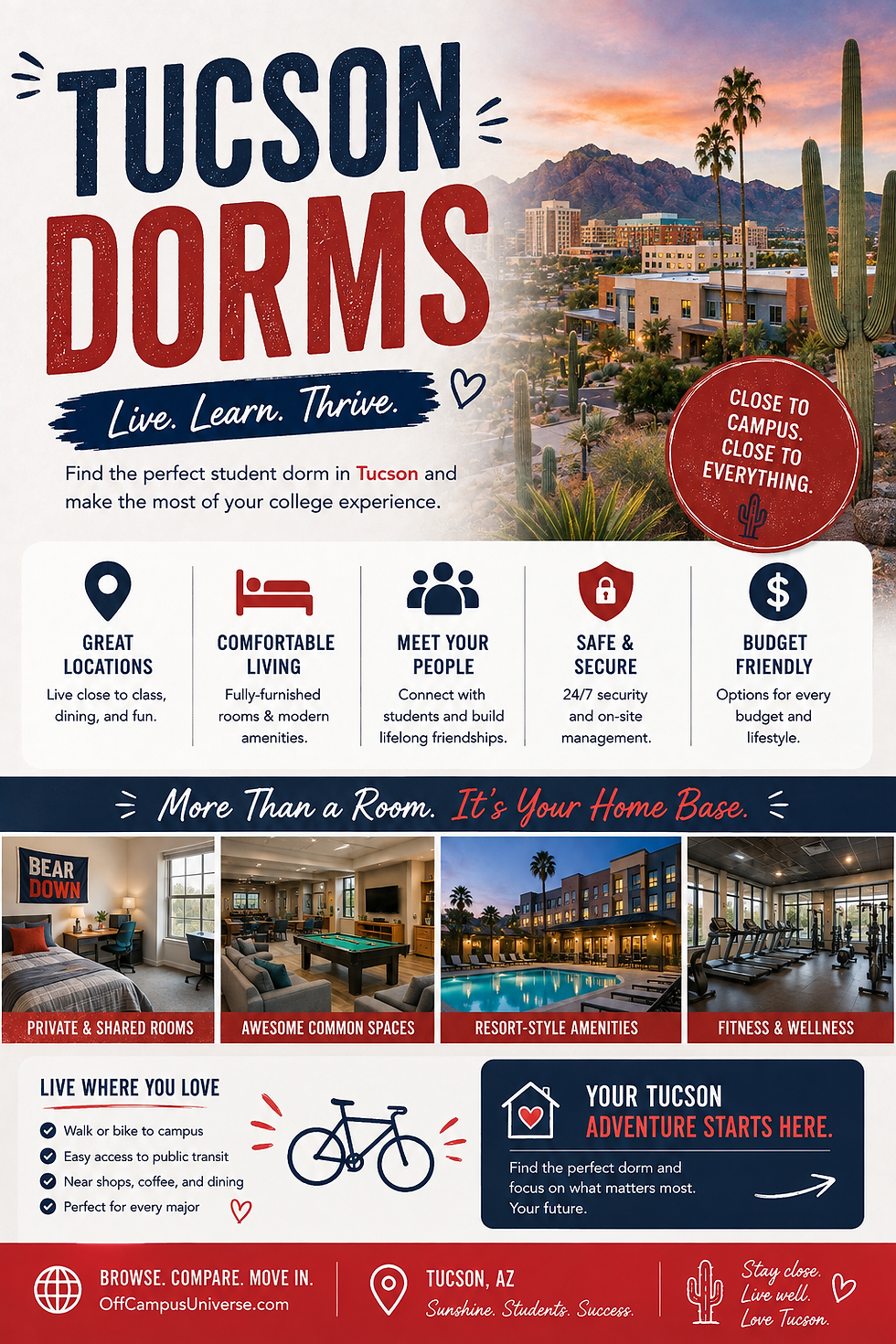 Tucson Dorms: What Sets Them Apart
