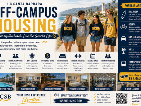 UC Santa Barbara Housing: Off-Campus Options in Isla Vista and Goleta