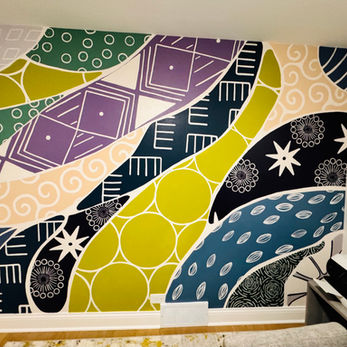 Office Mural, Zoom Background