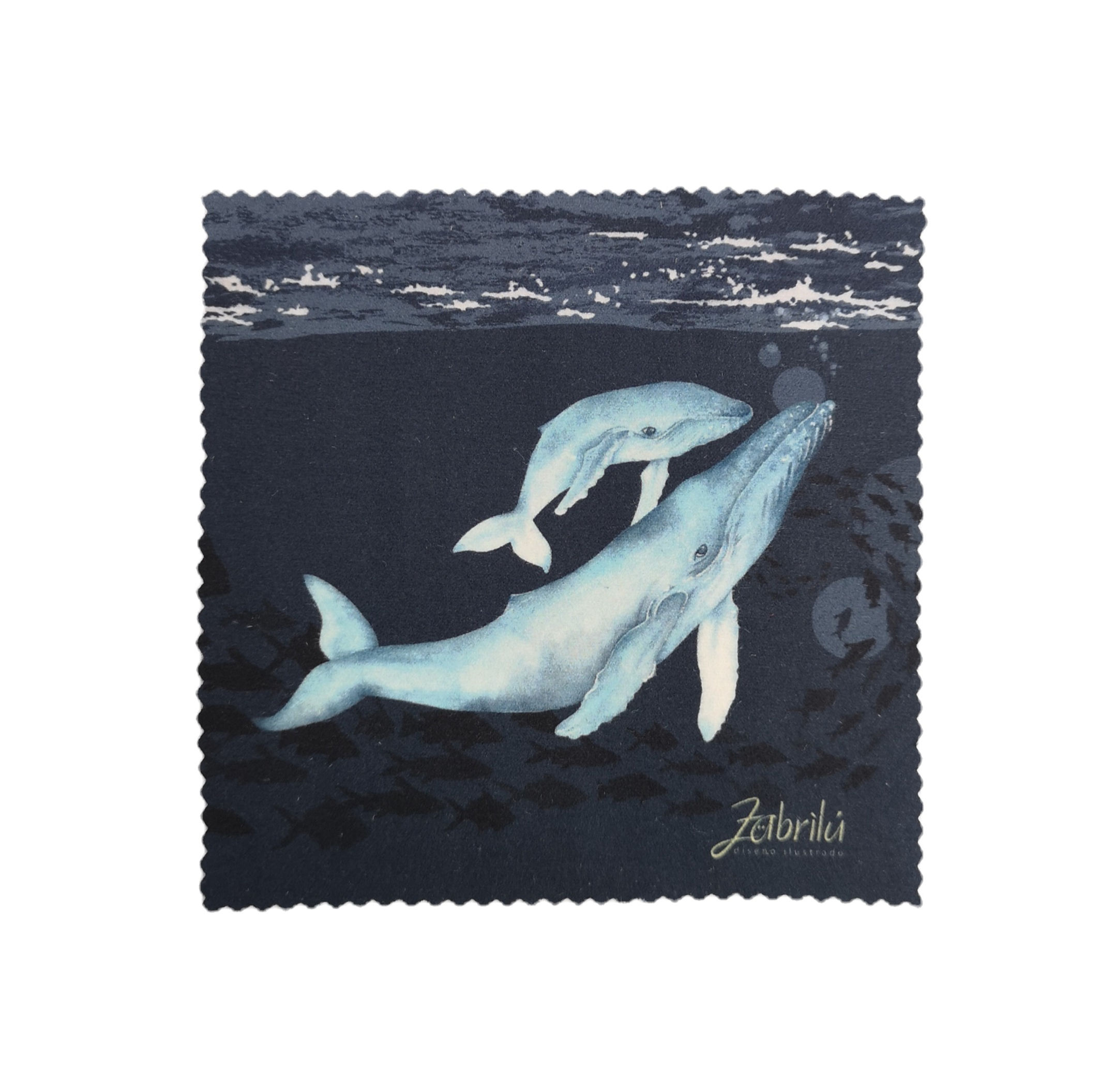 Paño para gafas | Ballena Jorobada
