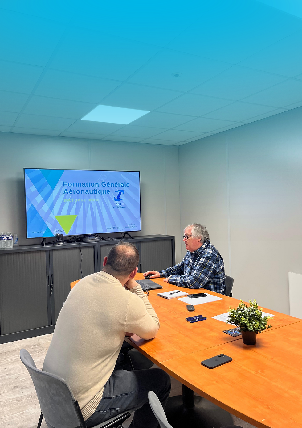 Formation d'un technicien