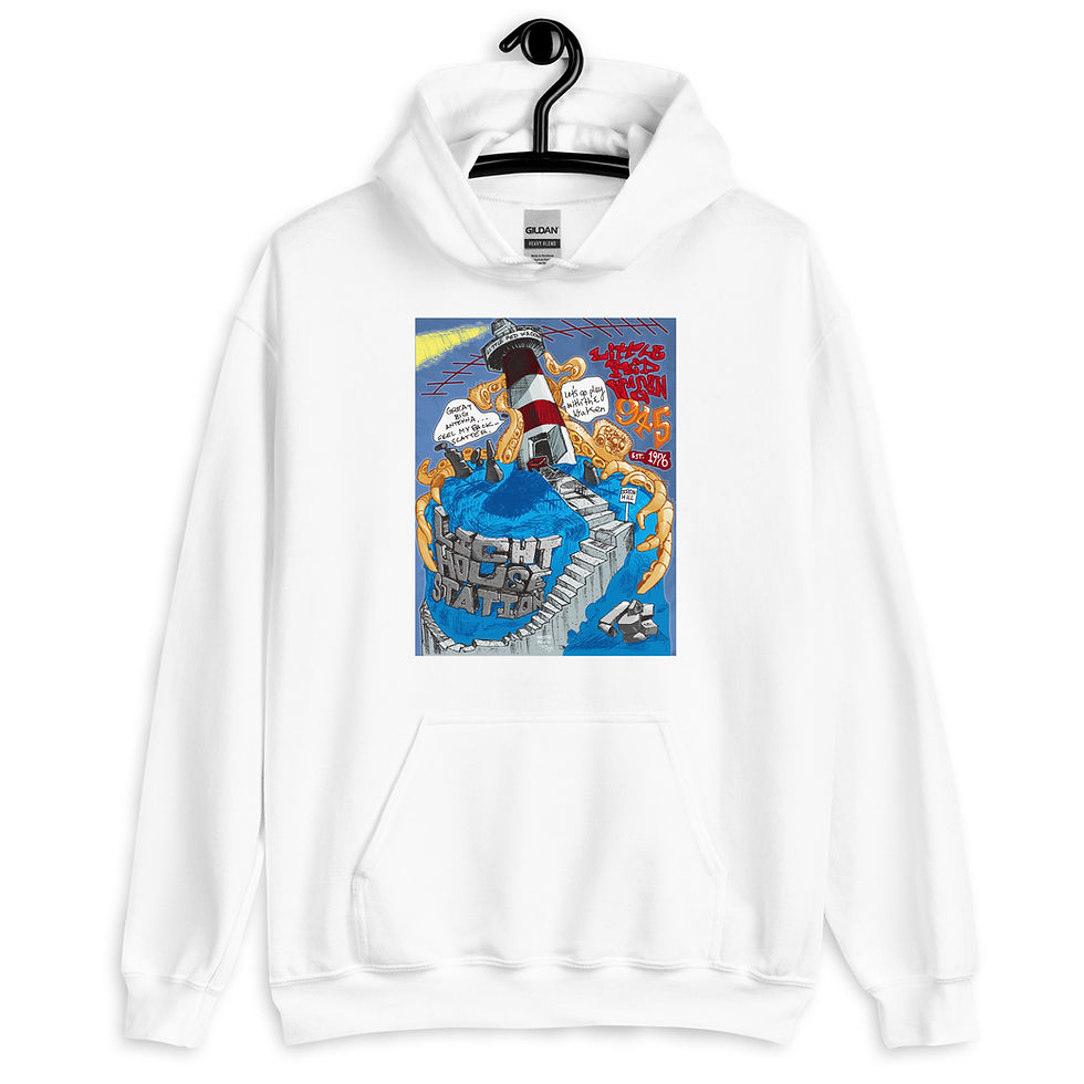 Thumbnail: Lighthouse Station Unisex Hoodie