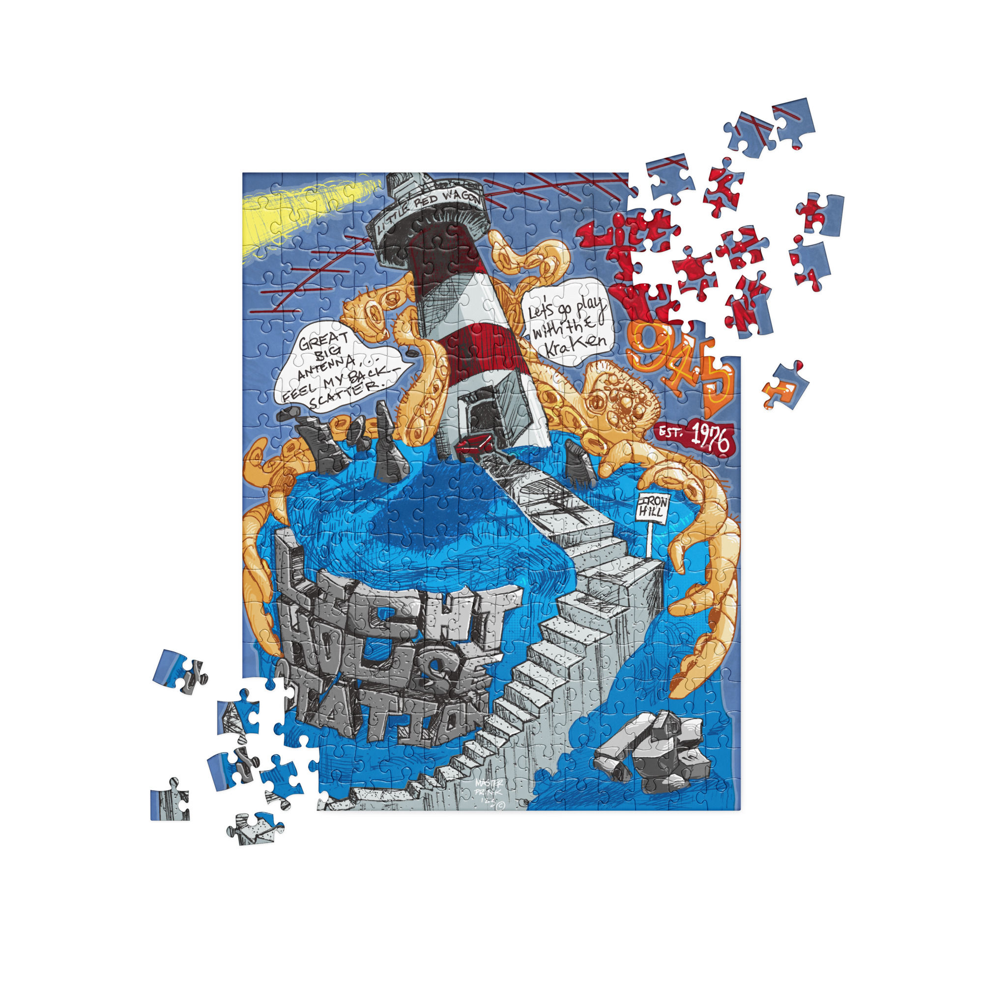 Lighthouse Station Jigsaw puzzle