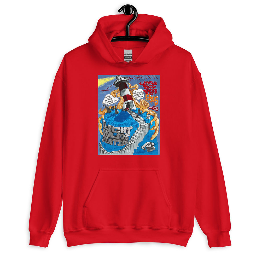 Thumbnail: Lighthouse Station Unisex Hoodie