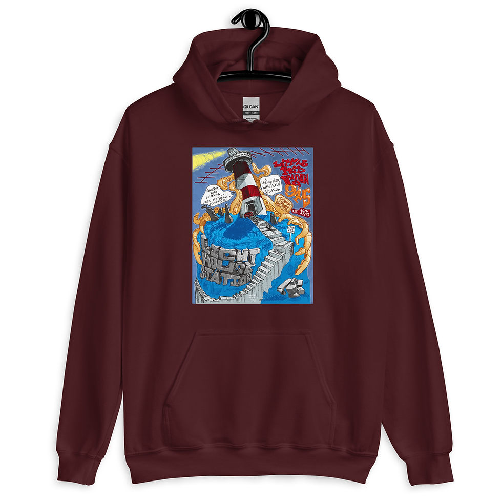Thumbnail: Lighthouse Station Unisex Hoodie