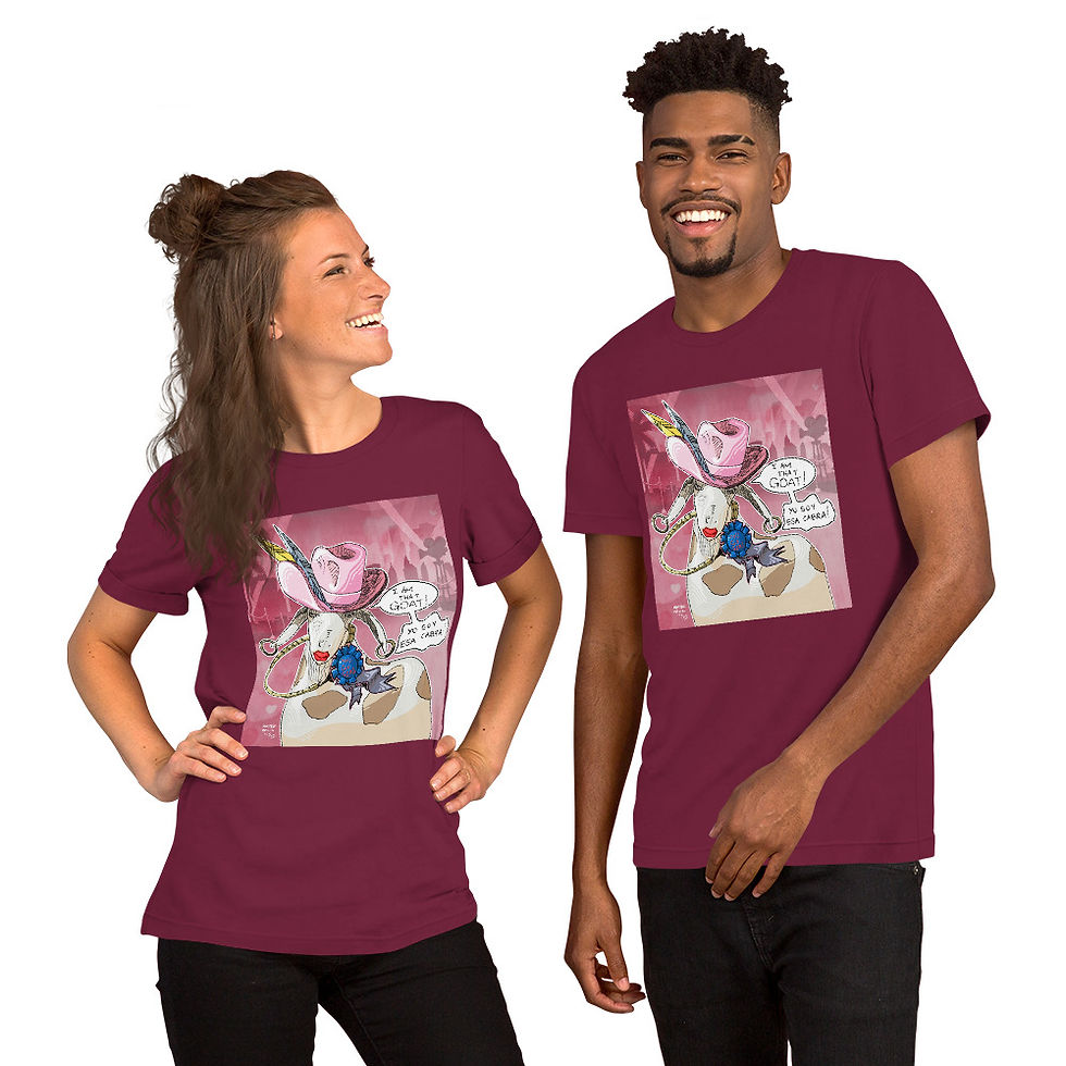 Thumbnail: That Goat Unisex t-shirt
