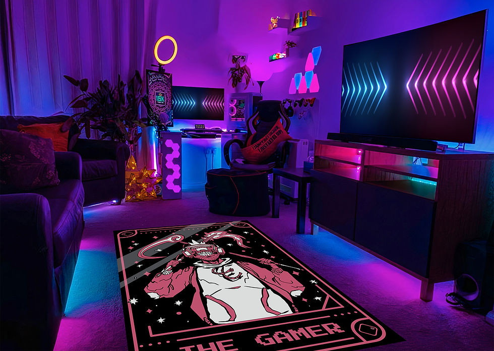 Küçük resim: Tarot Kartı Oyuncu Halısı