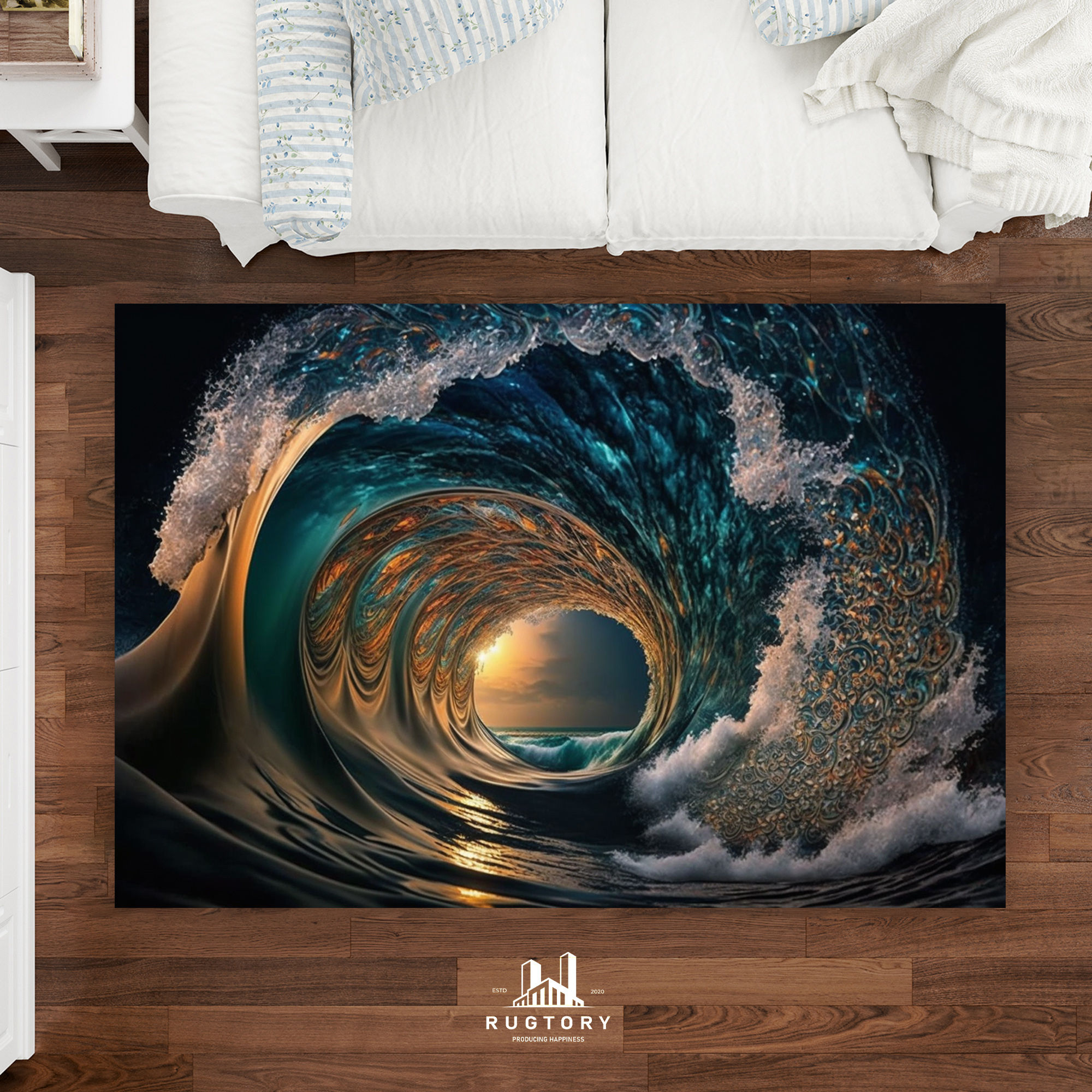 Waves Vortex Rug