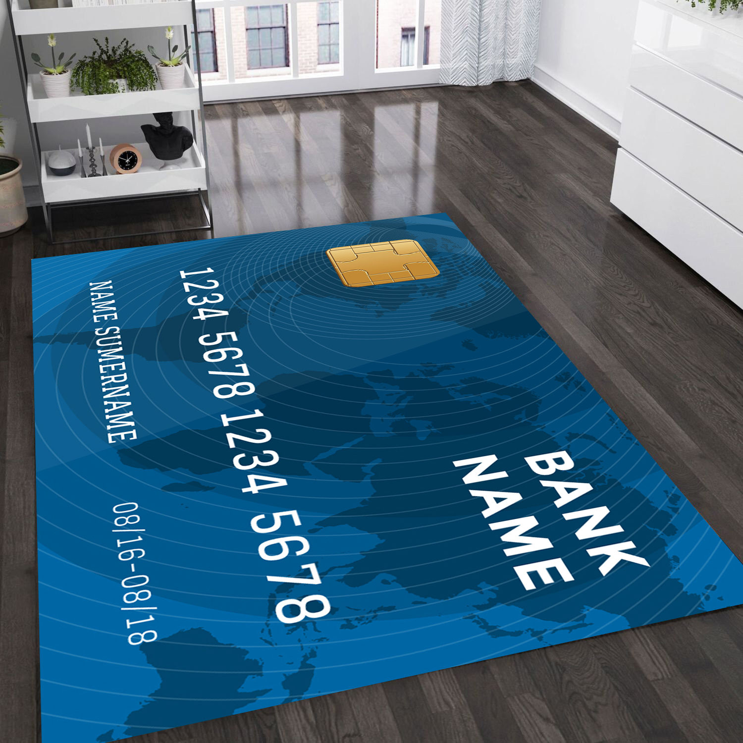 Credit Card Rug