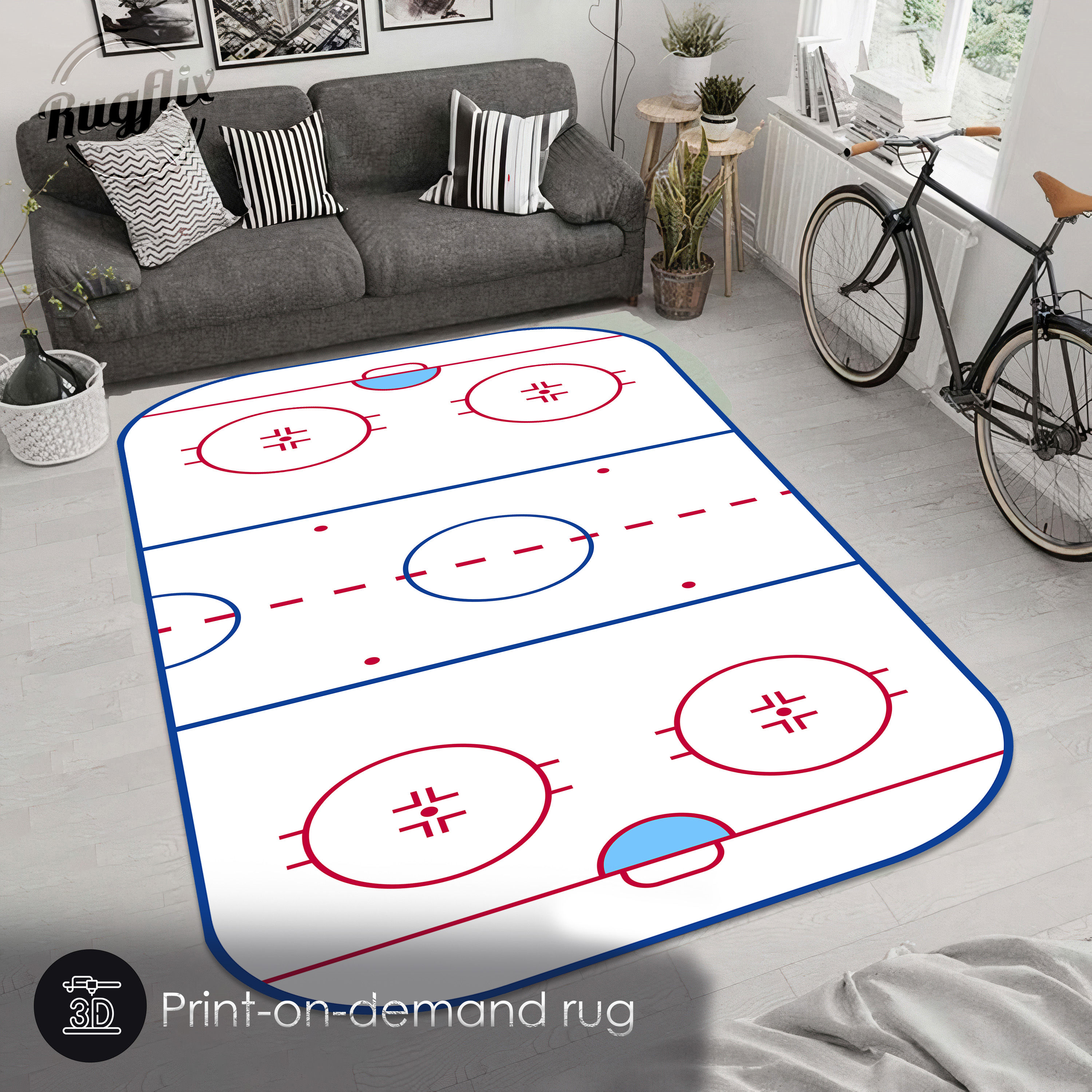 Buz Hokeyi Sahası Halısı