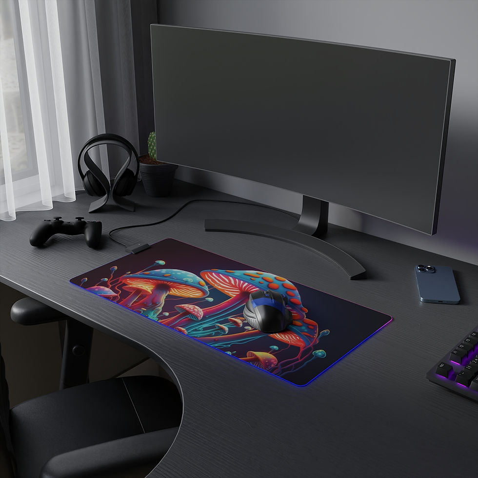 Küçük resim: LED Oyun Mouse Pad'i