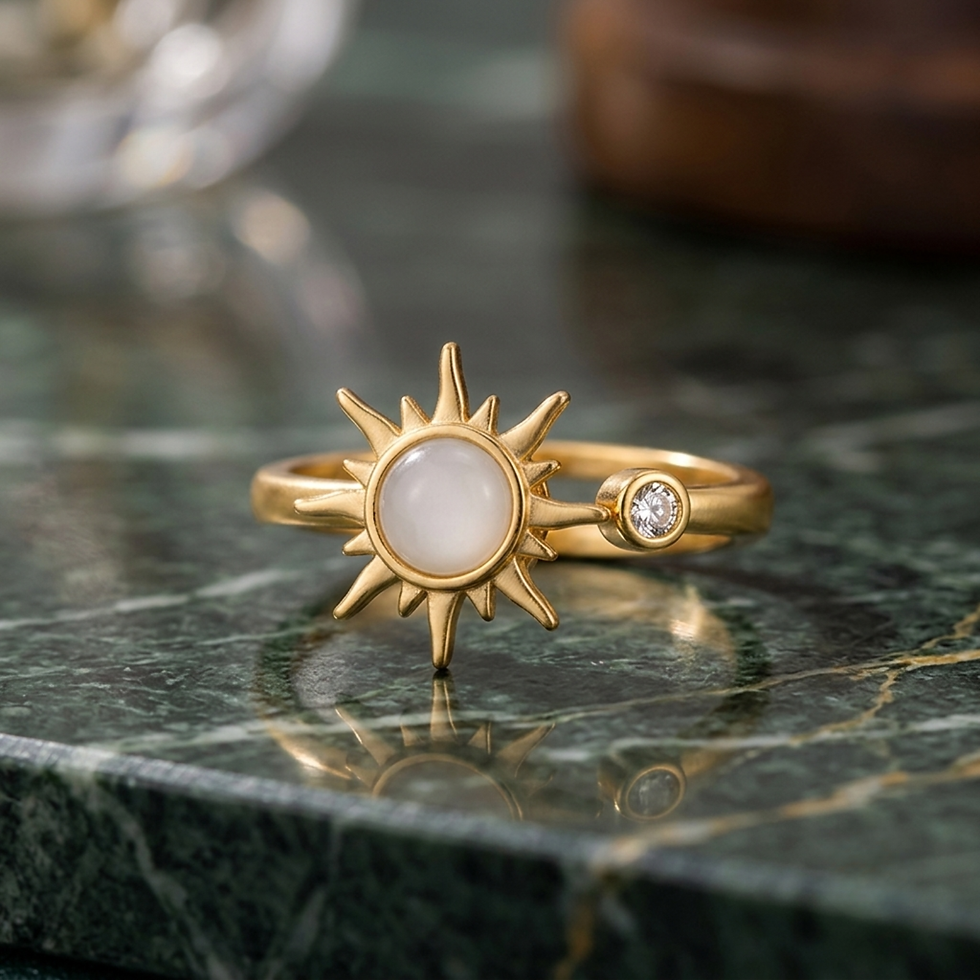 Thumbnail: Sunlight Spinner Ring