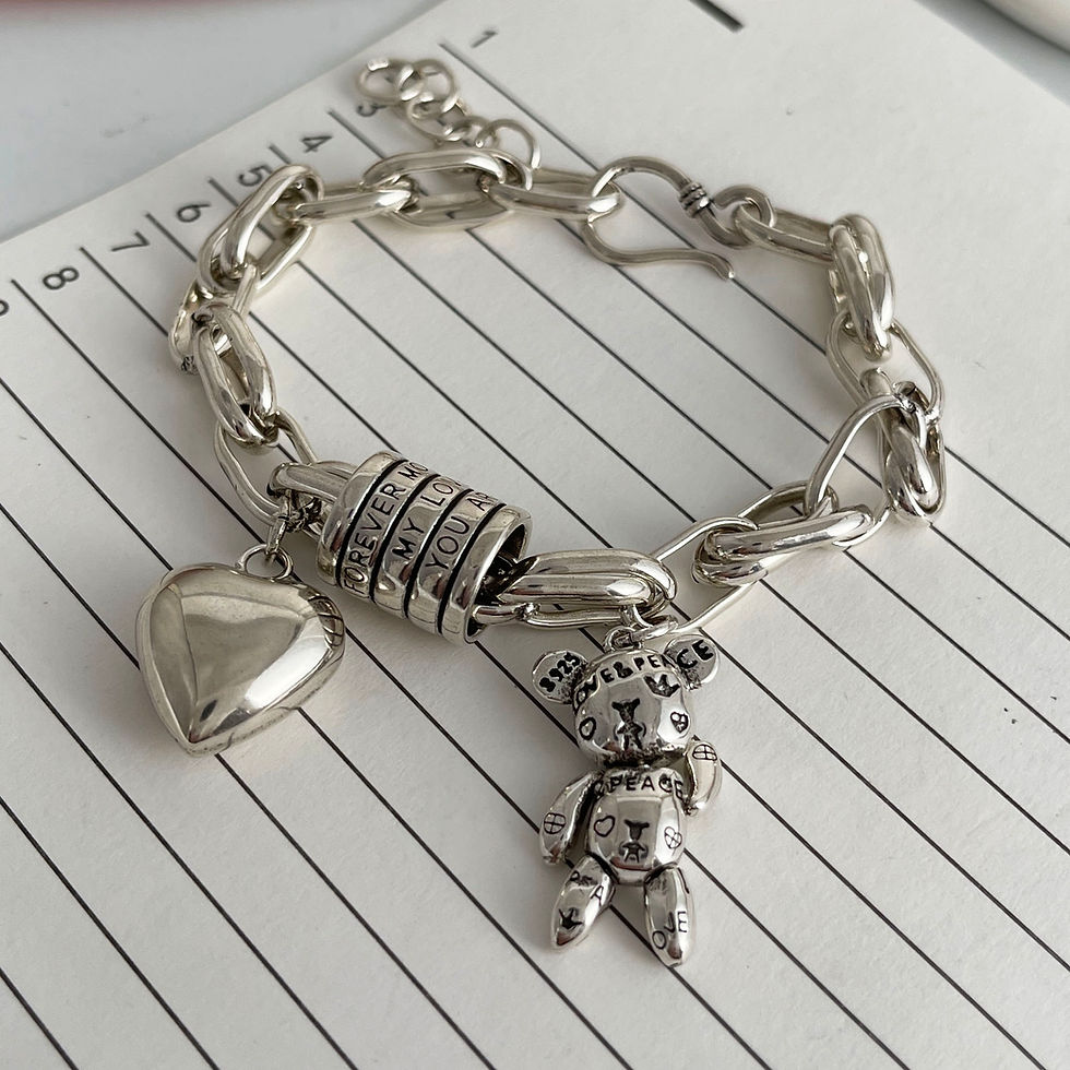 Thumbnail: Love Story Charm Bracelet
