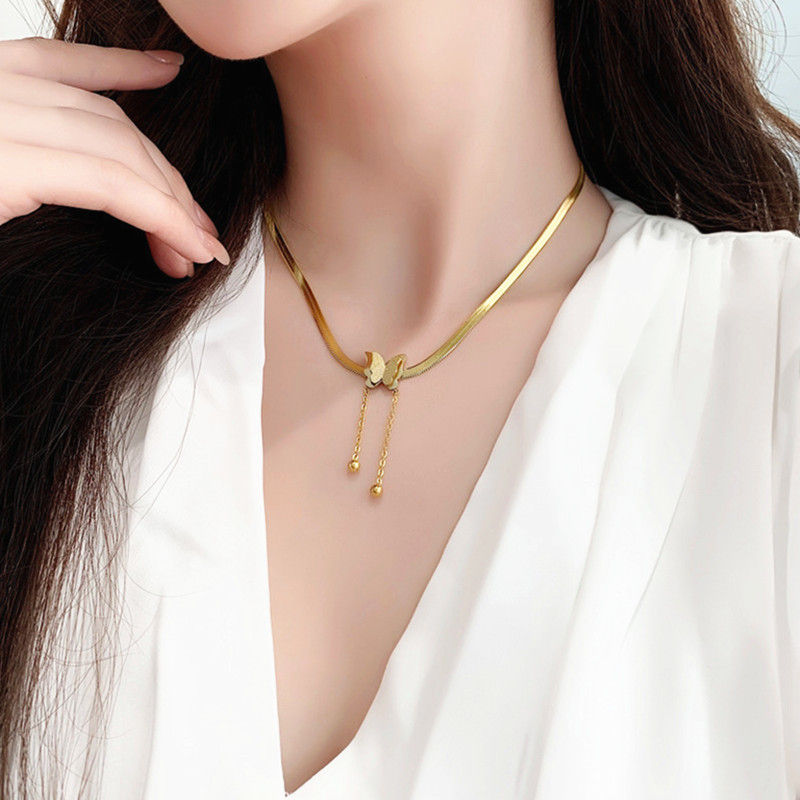 Thumbnail: Butterfly Grace Necklace