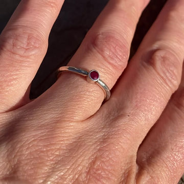 Thumbnail: Topaz/Ruby ring