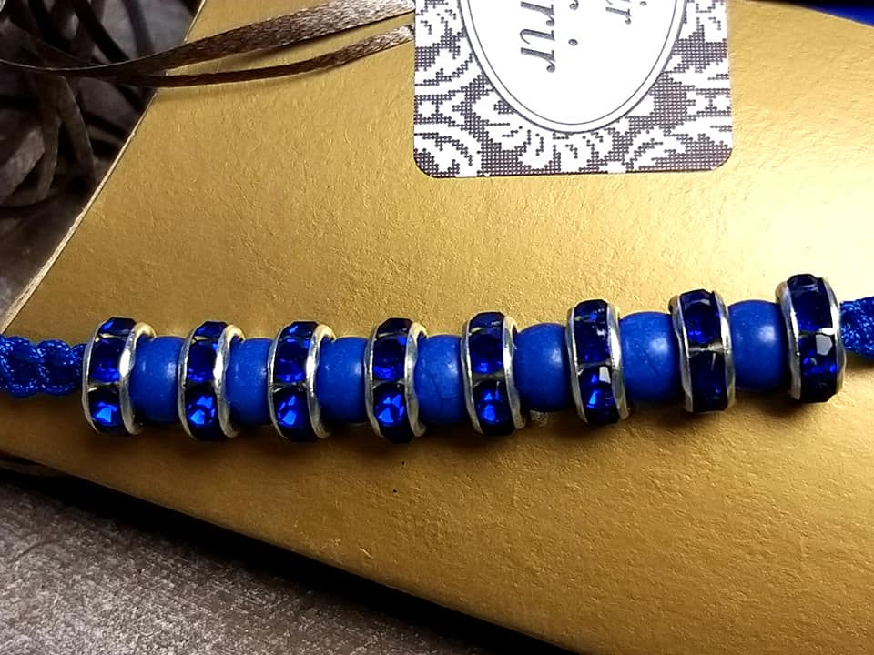 Miniature : Shamballa BLeu et lapis Lazuli.