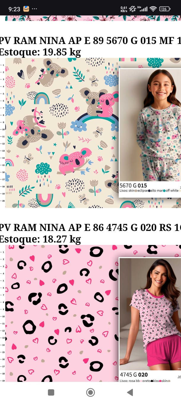 Miniatura: Malha P.V. Estampada