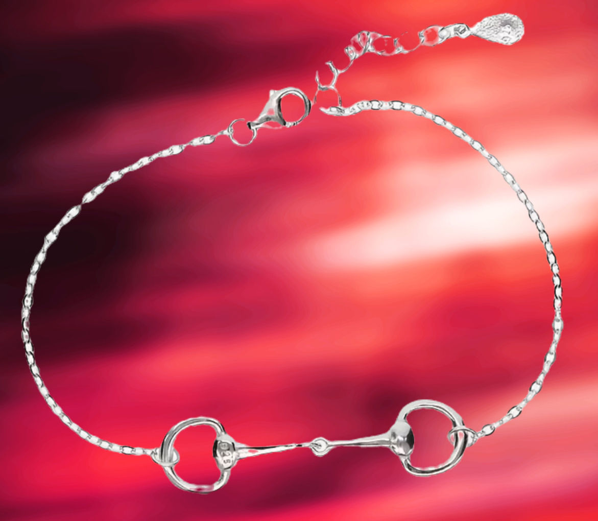 Sterling Silver Bit Bracelet