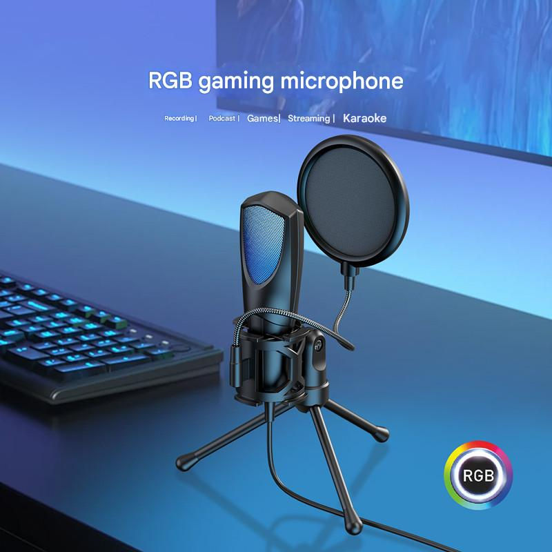 縮圖：Gaming eSports Computer Desktop Condenser Microphone