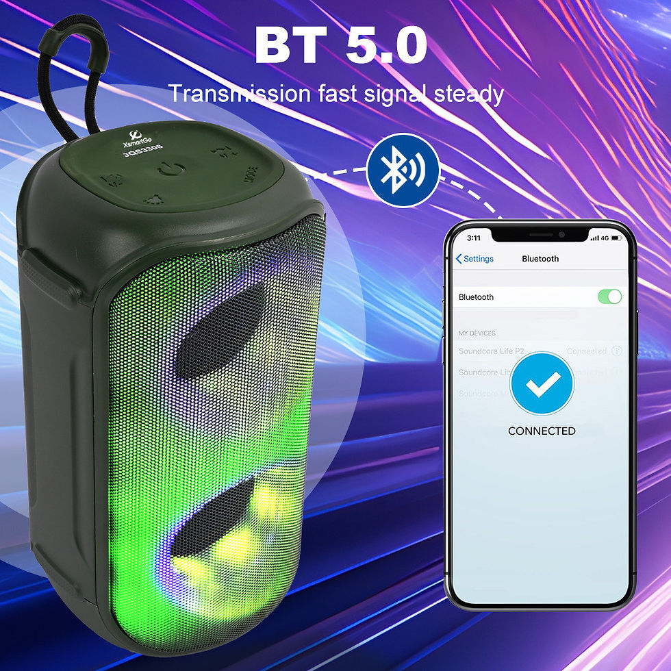 縮圖：Portable rechargeable bluetooth speaker