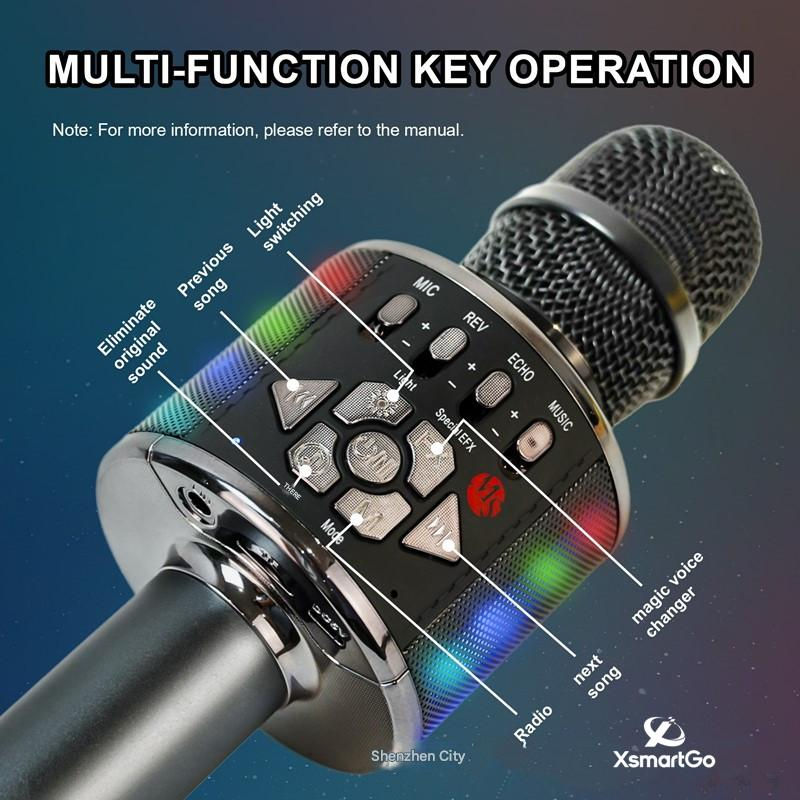縮圖：Home singing microphone