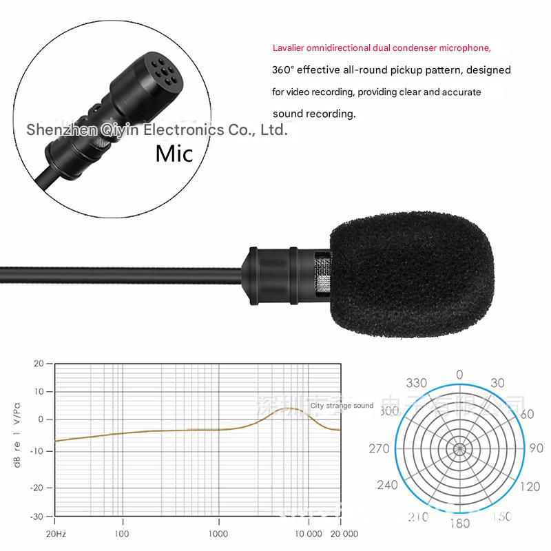 縮圖：Wired Lavalier Microphone