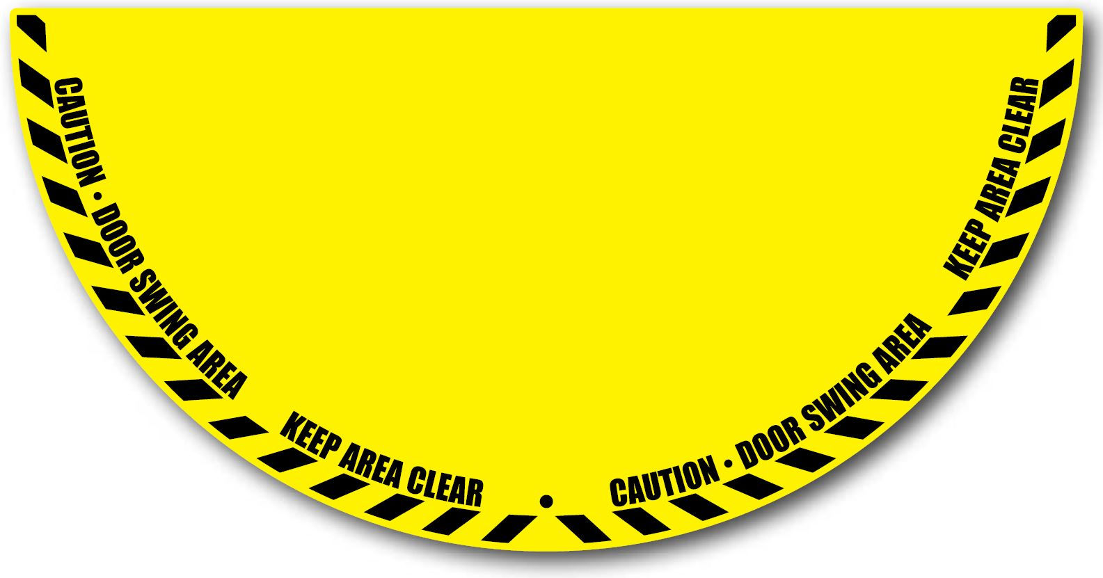 DuraStripe - Door Swing Signs / Full