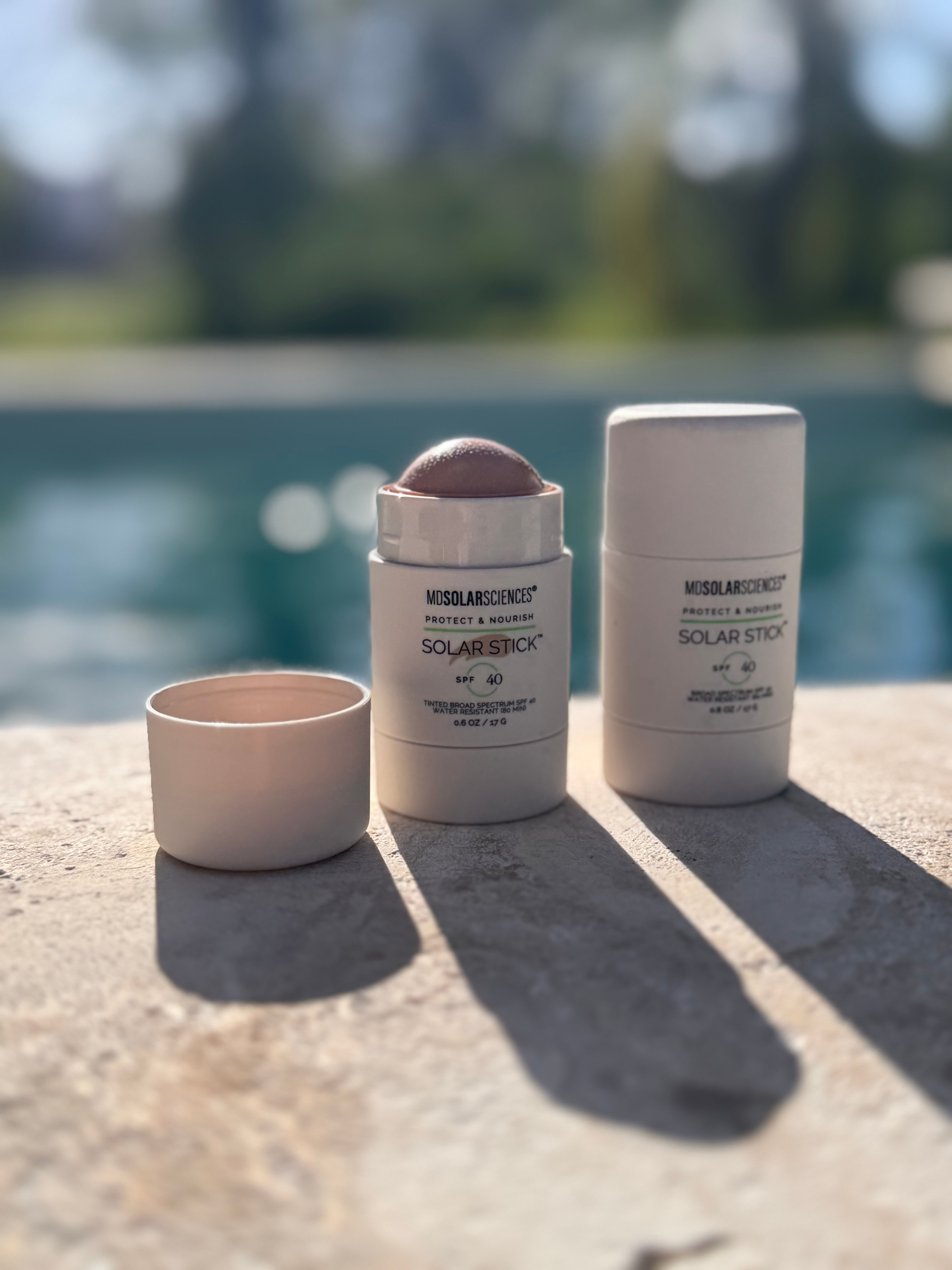 SPF 40 Solar Stick available TINTED or Untinted