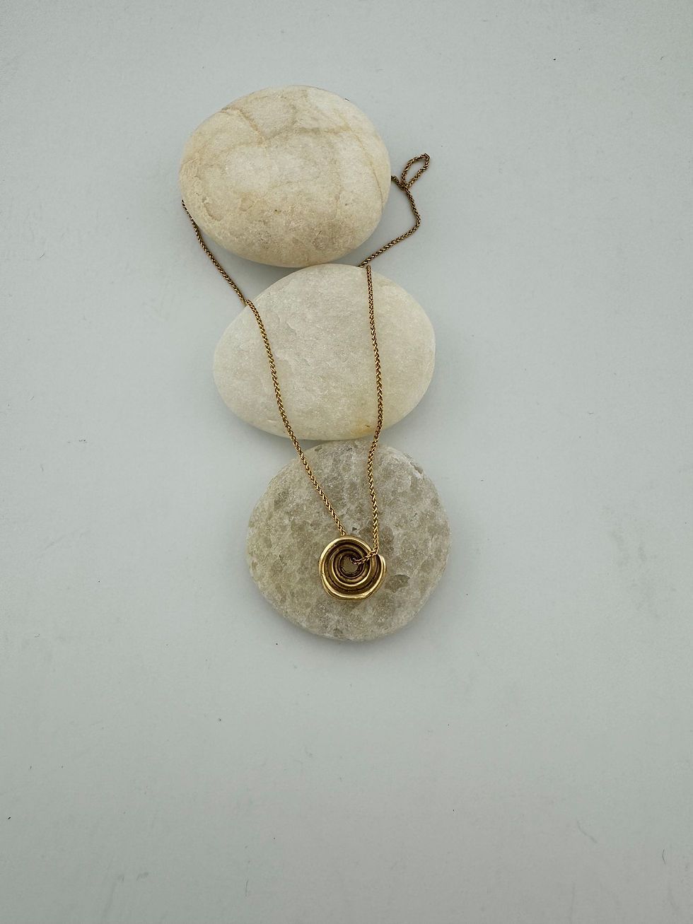 Thumbnail: 14K Gold Puka Shell Necklace