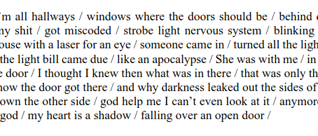"The Body Is A Temporary Dwelling" by Alannah Hensley